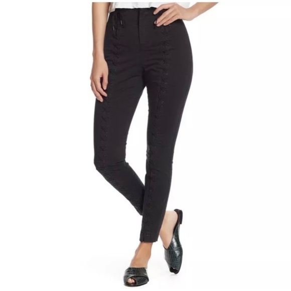 A.L.C. Pants - NEW A.L.C. Black Kerrigan Lace-Up Pants